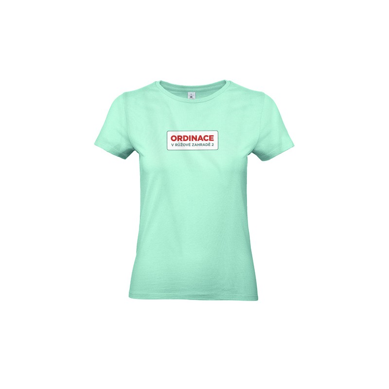 Tričko Ordinace dámské - mint