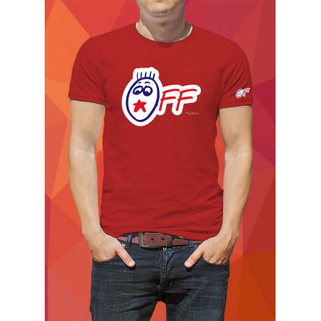 T-shirt KOMUNISTI OFF red