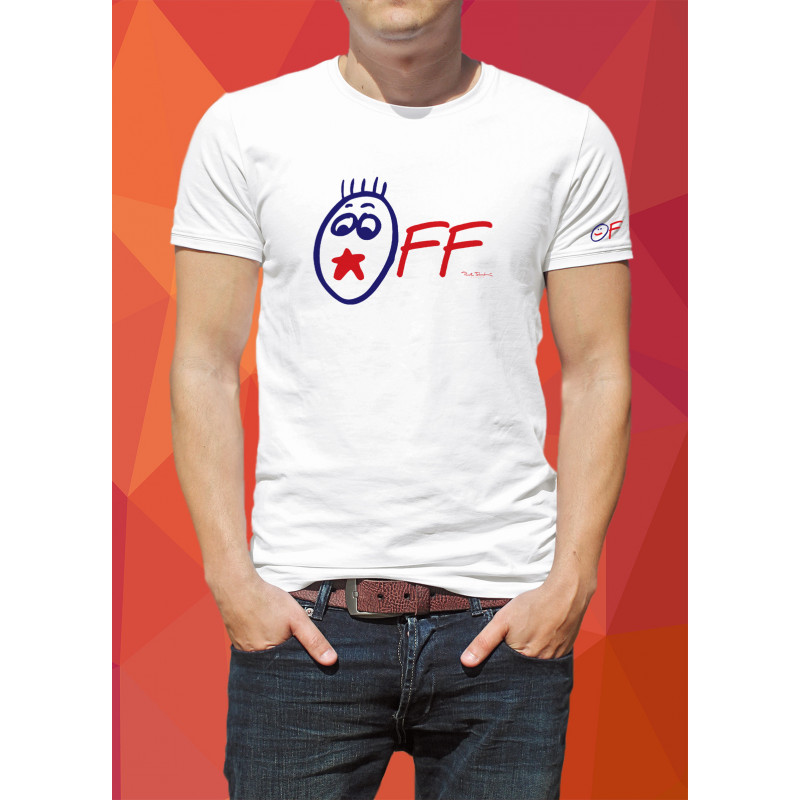 Tričko KOMUNISTI OFF bílé
