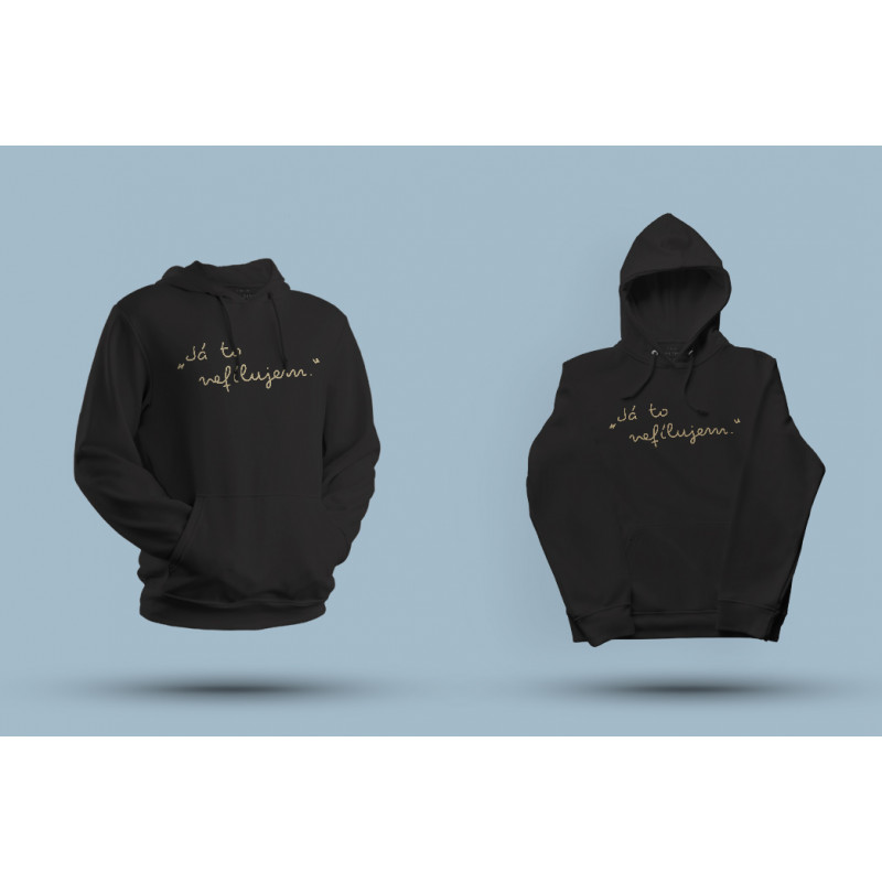 Mikina "Já to nefílujem" černá