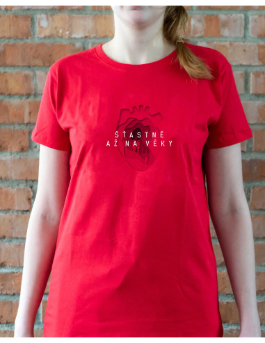 tričko Štastně až na věky - Logo filmu