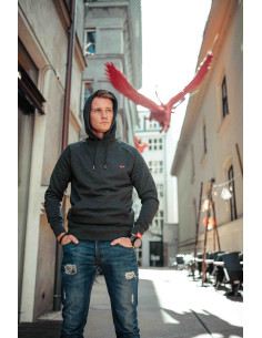 Pánská mikina Flyer s kapucí 2